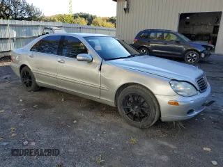 2006 Mercedes-Benz S 430 with VIN WDBNG83J86A461436, listed as a Copart auction lot 74079764 with 153,399 mi miles and Salvage Title. Bid and sale history available at carsss.com. Image 4.