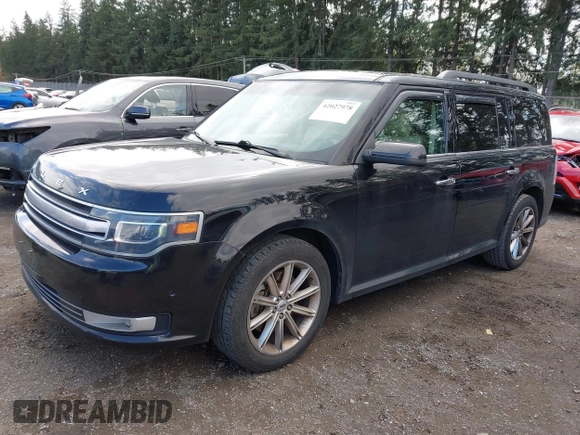2018 Ford Flex Limited with VIN 2FMGK5D87JBA13975, listed as a IAAI auction lot 42027978 with 108,350 mi miles. Bid and sale history available at carsss.com. Image 20.