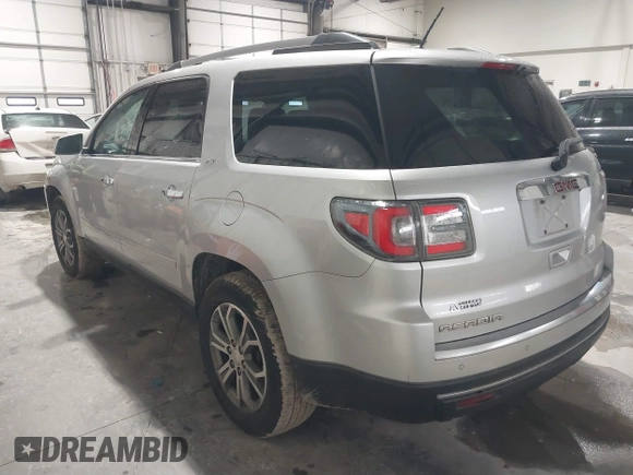 2014 GMC Acadia SLT with VIN 1GKKRRKD8EJ351912, listed as a IAAI auction lot 41265895 with 126,127 mi miles. Bid and sale history available at carsss.com. Image 3.