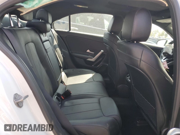 2020 Mercedes-Benz A 220 with VIN W1K3G4EB5LW043959, listed as a Copart auction lot 53447275 with 36,185 mi miles and Salvage Title. Bid and sale history available at DreamBid. Image 10.
