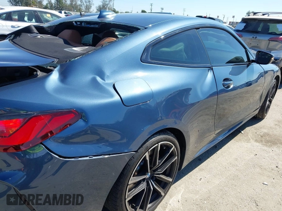 2021 BMW 4 Series 430i z VIN WBA53AP08MCG09446, wystawiony jako IAAI lot #41664926 z przebiegiem 18 544 mil mil oraz . Historia ofert i sprzedaży dostępna na DreamBid. Obrazek 18.
