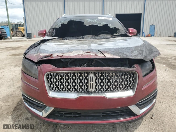 2019 Lincoln Nautilus Reserve with VIN 2LMPJ8L94KBL14496, listed as a Copart auction lot 66149443 with 0 mi miles. Bid and sale history available at carsss.com. Image 5.