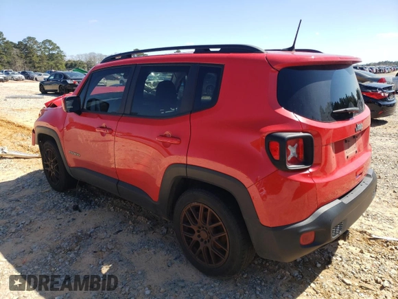 2018 Jeep Renegade Latitude with VIN ZACCJABB5JPG71223, listed as a Copart auction lot 48385545 with 165,353 mi miles and Non Repairable. Bid and sale history available at carsss.com. Image 2.