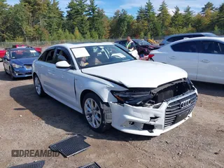2017 Audi A6 Premium Plus with VIN WAUG8AFC6HN074016, listed as a IAAI auction lot 40417161 with 126,388 mi miles. Bid and sale history available at carsss.com. Image 1.