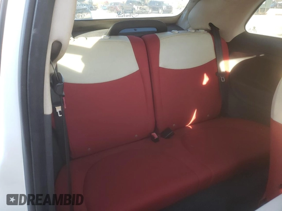 2013 FIAT 500 Pop with VIN 3C3CFFDR7DT741833, listed as a Copart auction lot 46635955 with 213,007 mi miles and Salvage Title. Bid and sale history available at carsss.com. Image 10.
