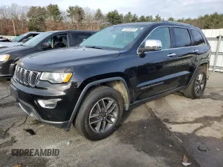 2019 Jeep Grand Cherokee Limited X with VIN 1C4RJFBT7KC706494, listed as a Copart auction lot 82813014 with 92,579 mi miles and Salvage title. Bid and sale history available at DreamBid. Image 1.