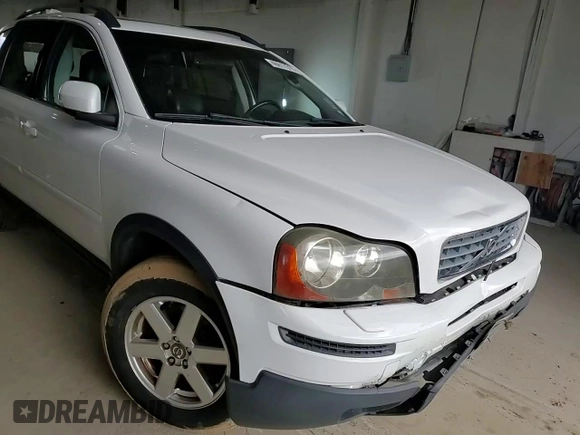 2008 Volvo XC90 I6 with VIN YV4CY982881419507, listed as a Copart auction lot 46617315 with 0 mi miles and Salvage Title. Bid and sale history available at carsss.com. Image 12.