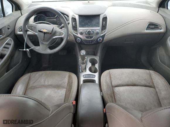 2017 Chevrolet Cruze LT with VIN 1G1BH5SE5H7271199, listed as a Copart auction lot 88454105 with 0 mi miles and Salvage Title. Bid and sale history available at carsss.com. Image 8.