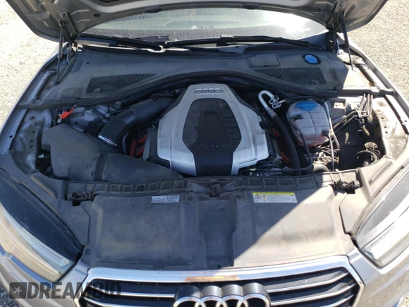 2016 Audi A7 3.0 Premium Plus with VIN WAUWGAFC5GN011292, listed as a Copart auction lot 53517734 with Not Provided miles and Salvage Title. Bid and sale history available at carsss.com. Image 13.