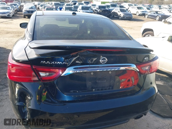2017 Nissan Maxima SV with VIN 1N4AA6AP7HC438109, listed as a IAAI auction lot 41440985 with 76,153 mi miles. Bid and sale history available at carsss.com. Image 16.