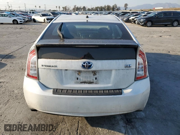 2015 Toyota Prius Four z VIN JTDKN3DU0F0433321, wystawiony jako Copart lot #42985855 z przebiegiem 73 272 mil mil oraz Szkoda całkowita • Salvage title. Historia ofert i sprzedaży dostępna na DreamBid. Obrazek 6.
