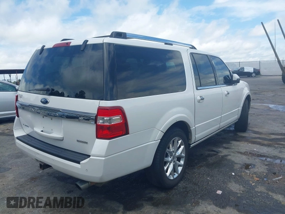 2016 Ford Expedition Max Limited с VIN 1FMJK1KT9GEF28818, выставлен на аукционе IAAI как лот 42332276 с пробегом 253 006 миль миль и . История ставок и продаж доступна на DreamBid. Изображение 4.