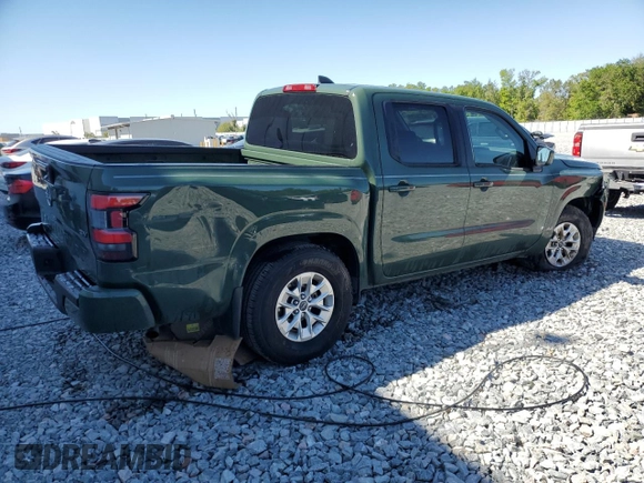 2024 Nissan Frontier SV with VIN 1N6ED1EJXRN640909, listed as a Copart auction lot 48756255 with 14,506 mi miles and Non repairable. Bid and sale history available at DreamBid. Image 3.