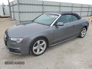 2016 Audi A5 Premium with VIN WAUD2AFH7GN006385, listed as a Copart auction lot 80199644 with 138,529 mi miles and Salvage title. Bid and sale history available at DreamBid. Image 1.