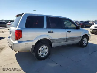 2004 Honda Pilot LX with VIN 2HKYF18124H548899, listed as a Copart auction lot 47863145 with 238,683 mi miles and Salvage Title. Bid and sale history available at carsss.com. Image 3.