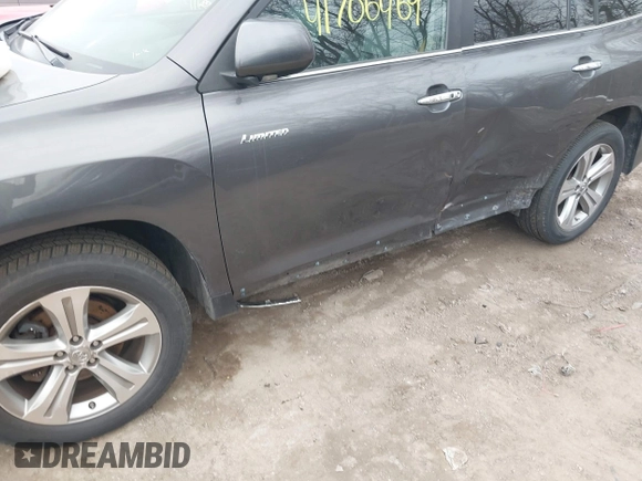 2011 Toyota Highlander Limited with VIN 5TDDK3EH8BS078912, listed as a IAAI auction lot 41706469 with 242,651 mi miles and . Bid and sale history available at DreamBid. Image 6.