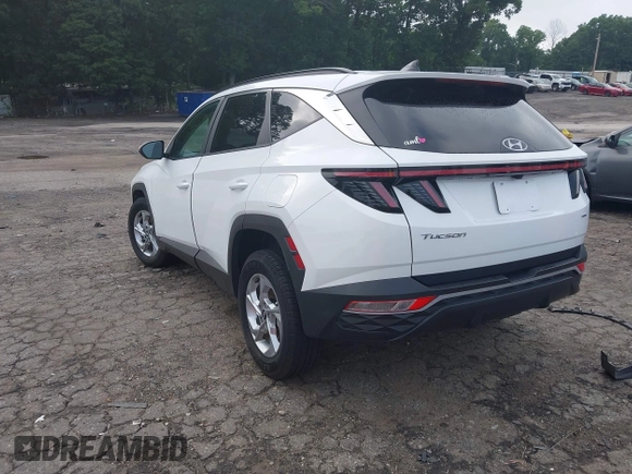 2023 Hyundai Tucson SEL with VIN 5NMJBCAE1PH201717, listed as a IAAI auction lot 42481210 with 55,943 mi miles and . Bid and sale history available at DreamBid. Image 3.