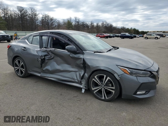 2020 Nissan Sentra SR z VIN 3N1AB8DV3LY236805, wystawiony jako Copart lot #53270025 z przebiegiem 31 428 mil mil oraz Szkoda całkowita • Salvage title. Historia ofert i sprzedaży dostępna na DreamBid. Obrazek 4.