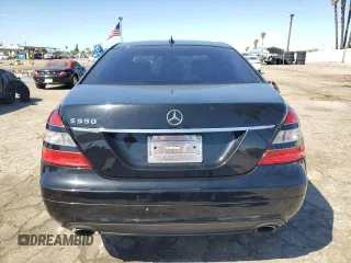 2008 Mercedes-Benz S 550 with VIN WDDNG71XX8A206492, listed as a Copart auction lot 48831245 with 205,849 mi miles and Salvage Title. Bid and sale history available at DreamBid. Image 6.