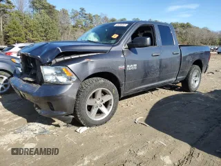 2016 Ram 1500 Express with VIN 1C6RR7FT6GS282321, listed as a Copart auction lot 43038065 with Not provided miles and Salvage title. Bid and sale history available at DreamBid. Image 1.