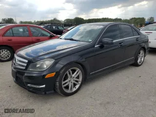 2012 Mercedes-Benz C-Class C 300 Sport with VIN WDDGF8BB7CR207078, listed as a Copart auction lot 60086764 with 173,263 mi miles and Salvage Title. Bid and sale history available at carsss.com. Image 1.