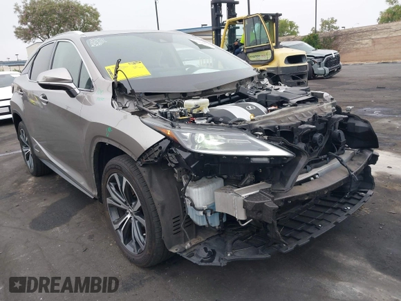 2022 Lexus RX 450h with VIN 2T2HGMDA7NC072735, listed as a IAAI auction lot 42356852 with 62,835 mi miles and . Bid and sale history available at DreamBid. Image 1.