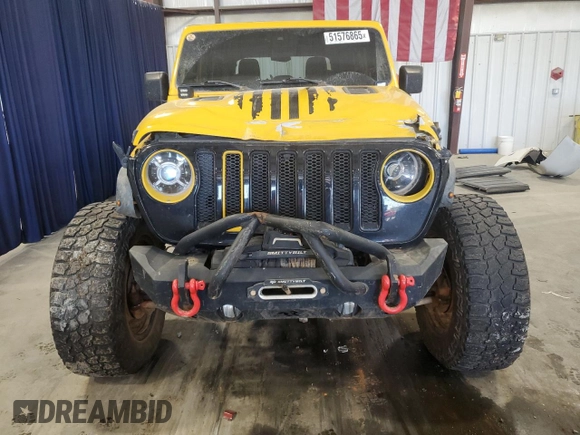 2021 Jeep Wrangler Unlimited Rubicon z VIN 1C4HJXFG3MW620194, wystawiony jako Copart lot #51576865 z przebiegiem 67 502 mil mil oraz Szkoda całkowita • Salvage title. Historia ofert i sprzedaży dostępna na DreamBid. Obrazek 5.