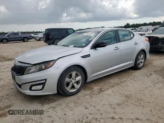 2014 Kia Optima LX with VIN 5XXGM4A78EG271982, listed as a Copart auction lot 63148985 with 175,786 mi miles and Clean title. Bid and sale history available at DreamBid. Image 1.