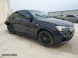 2017 BMW X4 xDrive28i with VIN 5UXXW3C32H0T79436, listed as a Copart auction lot 48583455 with 74,730 mi miles and Salvage Title. Bid and sale history available at carsss.com. Image 4.