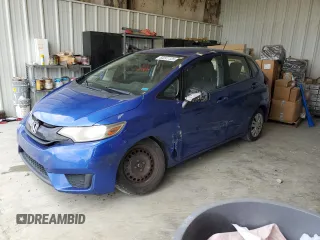 2016 Honda Fit LX with VIN JHMGK5H54GX004705, listed as a Copart auction lot 60241125 with 125,740 mi miles and Salvage title. Bid and sale history available at DreamBid. Image 1.