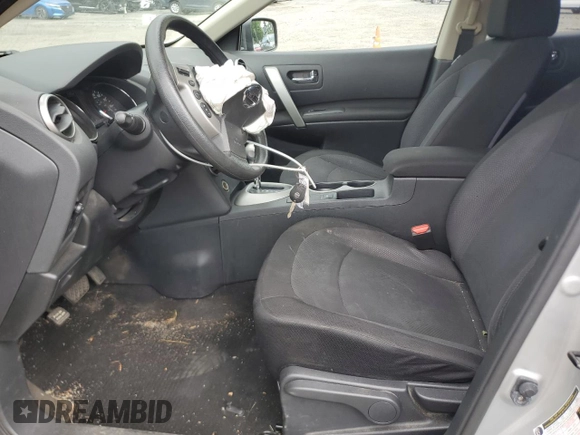 2012 Nissan Rogue S with VIN JN8AS5MV6CW369629, listed as a Copart auction lot 63450225 with 117,597 mi miles and Salvage title. Bid and sale history available at DreamBid. Image 7.