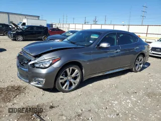 2019 Infiniti Q70 Luxe с VIN JN1BY1PR7KM725623, выставлен на аукционе Copart как лот 80134544 с пробегом 73 621 миль миль и Списание • Salvage title. История ставок и продаж доступна на DreamBid. Изображение 1.