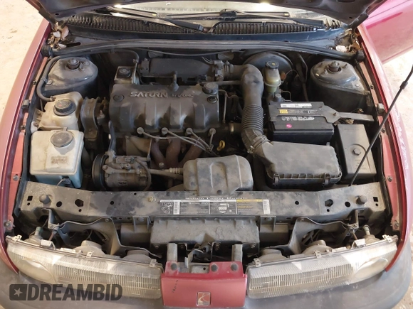 1996 Saturn SL with VIN 1G8ZG528XTZ192914, listed as a IAAI auction lot 41604499 with 126,180 mi miles. Bid and sale history available at carsss.com. Image 10.
