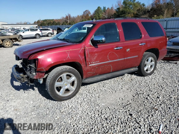 2009 Chevrolet Tahoe LTZ z VIN 1GNFC33J19R178166, wystawiony jako Copart lot #83400004 z przebiegiem 189 600 mil mil oraz Szkoda całkowita • Salvage title. Historia ofert i sprzedaży dostępna na DreamBid. Obrazek 1.