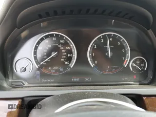 2013 BMW 7 Series 740i with VIN WBAYA6C58DC995137, listed as a Copart auction lot 75774104 with 61,847 mi miles and Salvage Title. Bid and sale history available at carsss.com. Image 9.