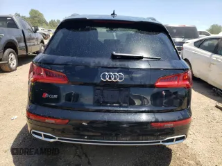 2018 Audi SQ5 with VIN WA1C4BFY6J2151547, listed as a Copart auction lot 58125934 with 69,505 mi miles and Salvage Title. Bid and sale history available at DreamBid. Image 6.