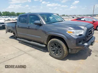 2021 Toyota Tacoma SR with VIN 3TYAX5GN8MT018185, listed as a Copart auction lot 59977895 with 68,149 mi miles and Salvage title. Bid and sale history available at DreamBid. Image 4.