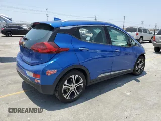 2017 Chevrolet Bolt EV Premier with VIN 1G1FX6S08H4186180, listed as a Copart auction lot 58431925 with 79,966 mi miles and Salvage title. Bid and sale history available at DreamBid. Image 3.