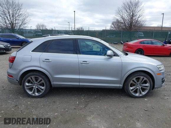 2015 Audi Q3 Premium Plus with VIN WA1EFCFS2FR006458, listed as a IAAI auction lot 41734169 with 102,783 mi miles and . Bid and sale history available at DreamBid. Image 13.