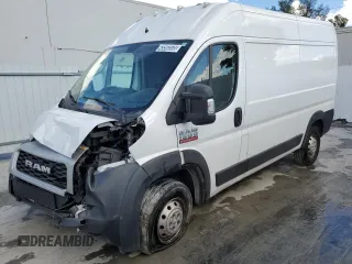 2019 Ram ProMaster Cargo with VIN 3C6TRVBG0KE547779, listed as a Copart auction lot 43593535 with Not Provided miles and Clean Title. Bid and sale history available at carsss.com. Image 1.