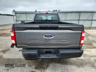 2021 Ford F-150 XL with VIN 1FTFX1E5XMKE06023, listed as a Copart auction lot 62383545 with 96,481 mi miles and Clean title. Bid and sale history available at DreamBid. Image 6.
