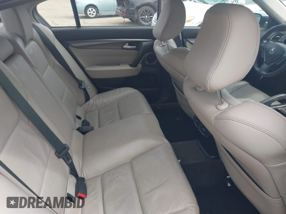 2012 Acura TL Tech Auto with VIN 19UUA9F59CA006501, listed as a IAAI auction lot 41869204 with 135,780 mi miles. Bid and sale history available at carsss.com. Image 8.