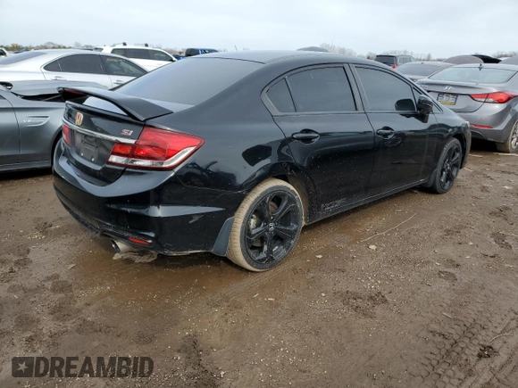 2015 Honda Civic Si z VIN 2HGFB6E53FH701777, wystawiony jako Copart lot #50149855 z przebiegiem 162 138 mil mil oraz Szkoda całkowita • Salvage title. Historia ofert i sprzedaży dostępna na DreamBid. Obrazek 3.