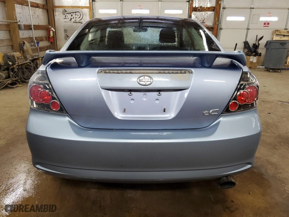 2010 Scion tC with VIN JTKDE3B79A0306218, listed as a Copart auction lot 48151485 with 182,672 mi miles and Salvage Title. Bid and sale history available at carsss.com. Image 6.