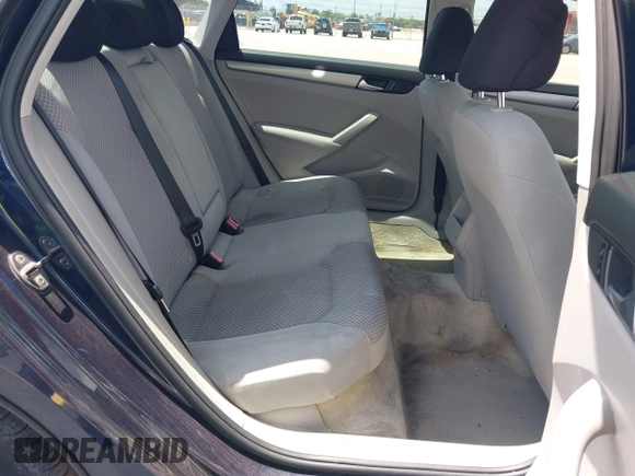 2014 Volkswagen Passat S with VIN 1VWAP7A30EC025369, listed as a IAAI auction lot 42525534 with 169,000 mi miles and . Bid and sale history available at DreamBid. Image 8.