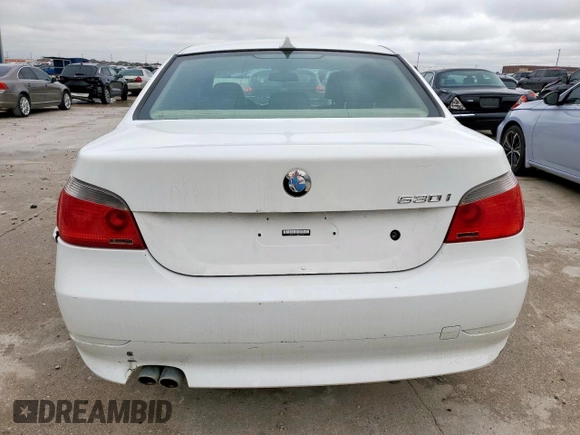 2005 BMW 5 Series 530i with VIN WBANA73565CR57531, listed as a Copart auction lot 55157635 with 231,388 mi miles and Clean Title. Bid and sale history available at carsss.com. Image 6.