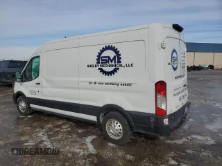 2020 Ford Transit Cargo with VIN 1FTBR2C88LKA01305, listed as a Copart auction lot 43943315 with 125,861 mi miles and Non Repairable. Bid and sale history available at carsss.com. Image 2.