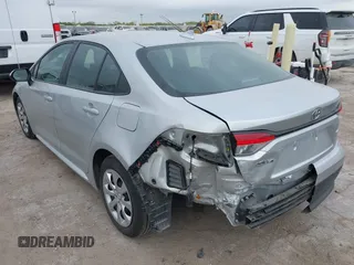 2024 Toyota Corolla LE with VIN 5YFB4MDE4RP129193, listed as a IAAI auction lot 42053600 with 24,649 mi miles and . Bid and sale history available at DreamBid. Image 3.
