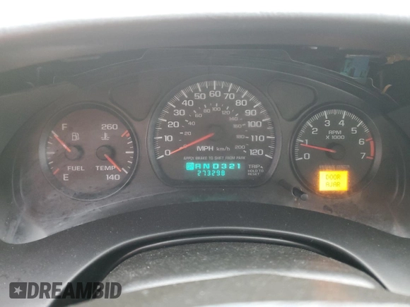 2005 Chevrolet Monte Carlo LS with VIN 2G1WW12E059255230, listed as a Copart auction lot 76117904 with 273,298 mi miles and Salvage Title. Bid and sale history available at carsss.com. Image 9.