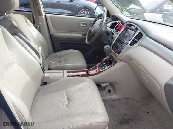2004 Toyota Highlander with VIN JTEEP21AX40055853, listed as a IAAI auction lot 41640471 with 186,409 mi miles. Bid and sale history available at carsss.com. Image 5.